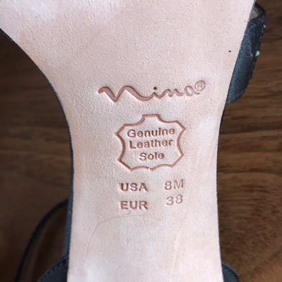 New Nina leather sandals size 8 - Picture 7 of 7